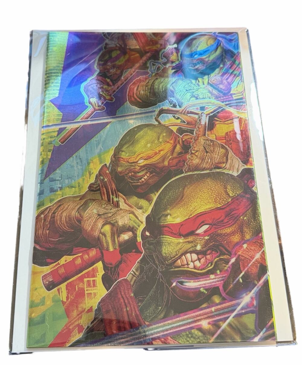 Teenage Mutant Ninja Turtles #1 IDW 2024 Foil Virgin Cover John Giang